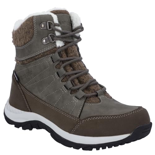 Hi-Tec Damen Riva Mid Wp Trekking-& Wanderstiefel, Beige (Olive 61), 40.5 EU von HI-TEC