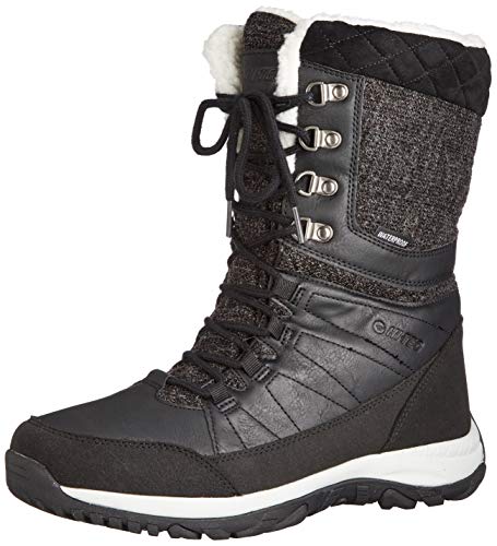 Hi-Tec Damen Riva Wp Trekking-& Wanderstiefel, Schwarz (Black 21), 38 EU von Hi-Tec