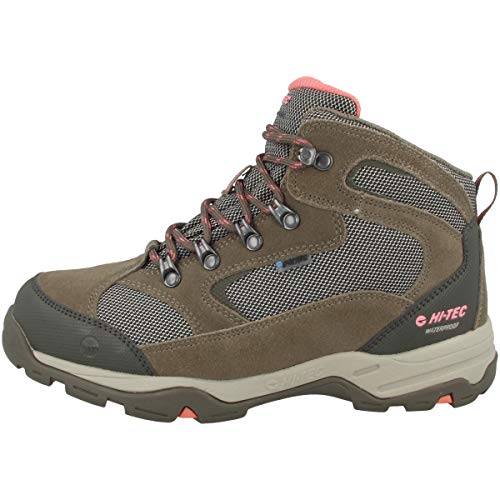 Hi-Tec Damen Storm Wp Womens Trekking-& Wanderstiefel, Beige (Taupe/Dune/Georgia Peach), 39 EU von Hi-Tec