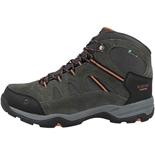Hi-Tec Herren Banderra Ii Wp High Rise Wanderstiefel, Grau Charcoal Graphite Burnt Orange 51, 41 EU von HI-TEC