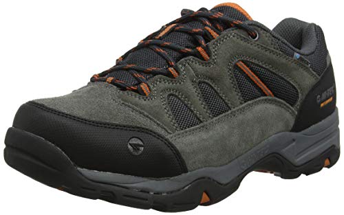 Hi-Tec Herren Banderra Ii Low Wp Wide Trekking-& Wanderhalbschuhe, Grau (Charcoal/Graphite/Burnt Orange 51) von Hi-Tec