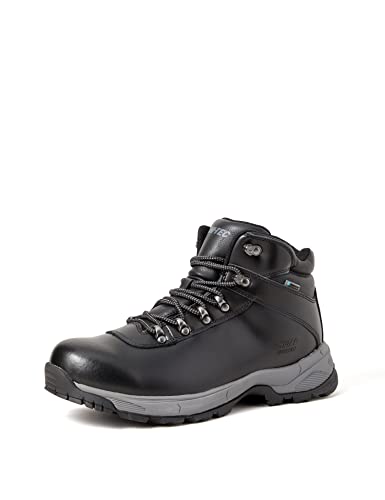 Hi-Tec Herren Eurotrek Lite Wp Trekking-& Wanderstiefel, Schwarz (Black), 41 EU von Hi-Tec