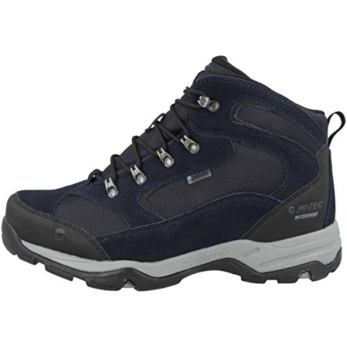 Hi-Tec Herren Storm Wp Walking-Schuh, Sky Captain/Monument/Schwarz, 45 EU von Hi-Tec