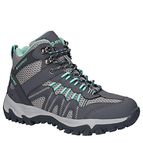 Hi-Tec Jaguar Mid Wp Damen Wanderstiefel, Charcoal Graphite Cool Grey Flechten, 37 EU von Hi-Tec