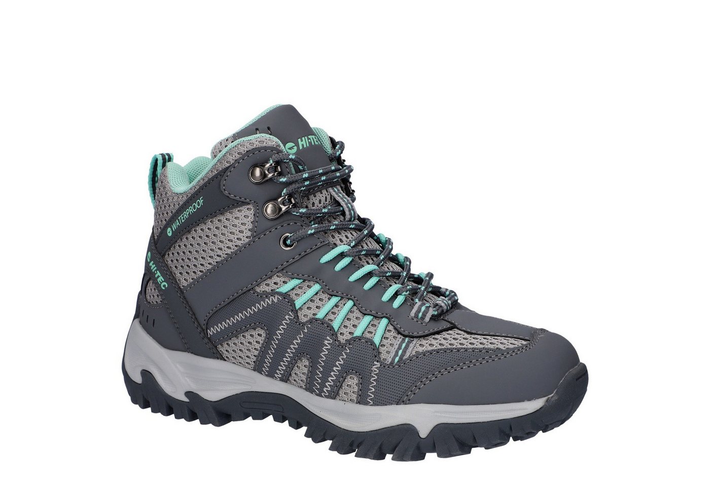 Hi-Tec Jaguar Mid charcoalgrau Damen Wanderschuh von Hi-Tec