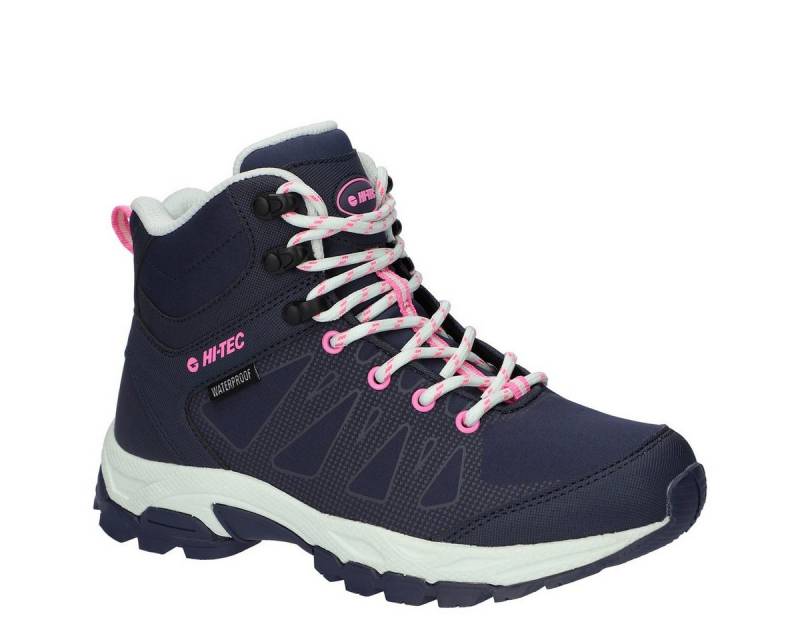 Hi-Tec Raven Mid WP (waterproof/wasserdicht) navyblau Damen Wanderschuh von Hi-Tec