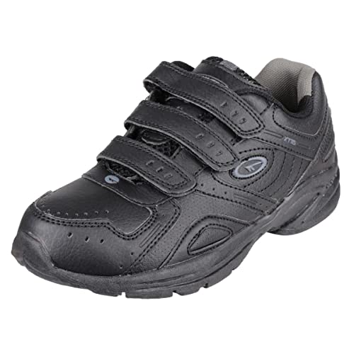 Hi-Tec Unisex-Kinder Xt115 Ez Jnr Hallenschuhe, Schwarz (Black/Charcoal) von Hi-Tec