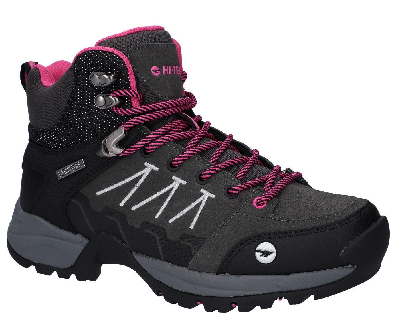 Hi-Tec V-Lite Orion Mid WP (wasserdicht) grau Damen Wanderschuh von Hi-Tec