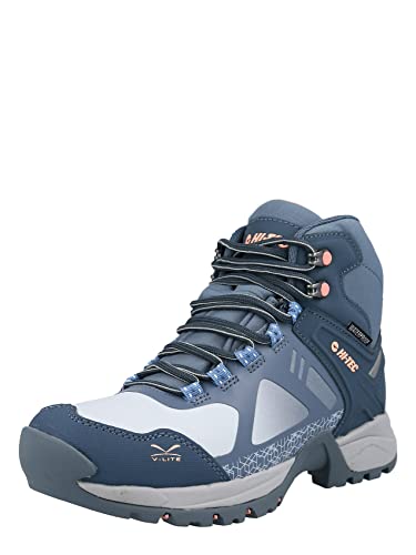 Hi-Tec V-lite Psych Wp Damen Dk Türkis, Größe 40 Wanderstiefel, Dunkeltürkis, Blau, Pink, EU von Hi-Tec