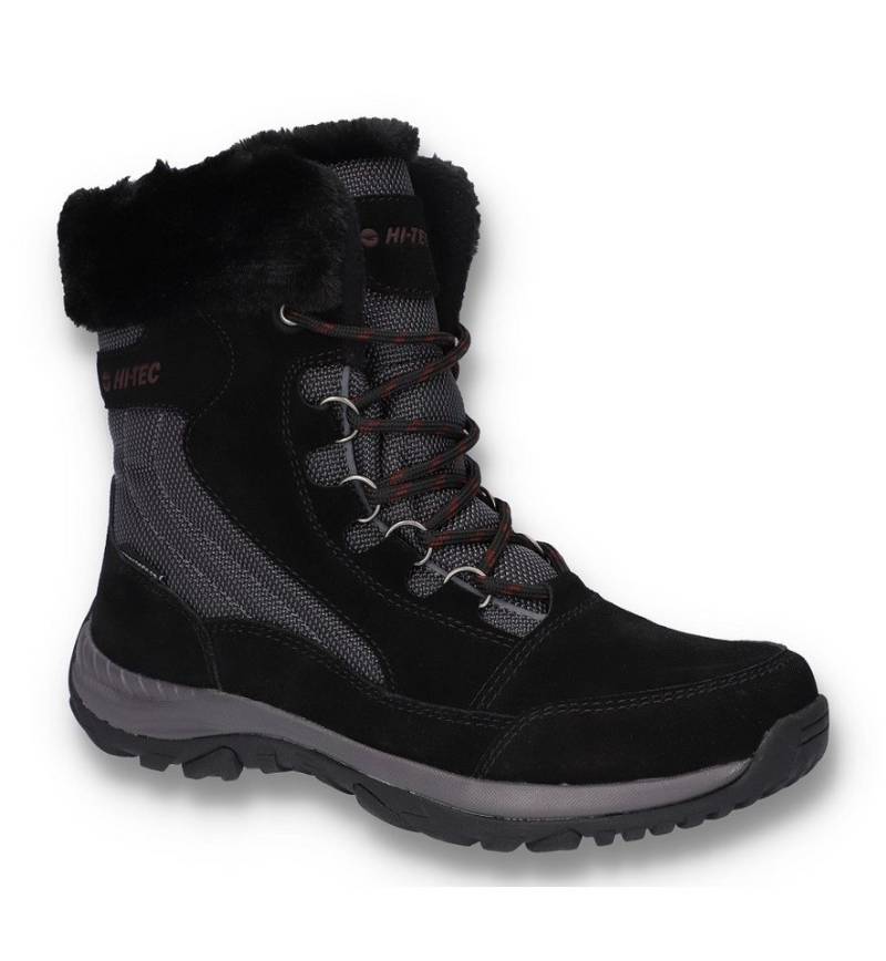 Hi-Tec Winter-Wanderschuhe Whiteout WP (waterproof/wasserdicht) schwarz Damen Winterstiefel von Hi-Tec
