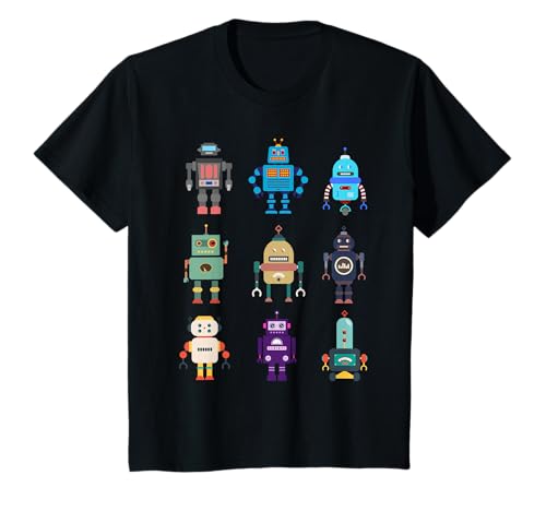 Ich liebe Roboter Geschenk alle Altersgruppen Roboter Kinder T-Shirt von Hi-Tech-Robotergeschenke für Kinder