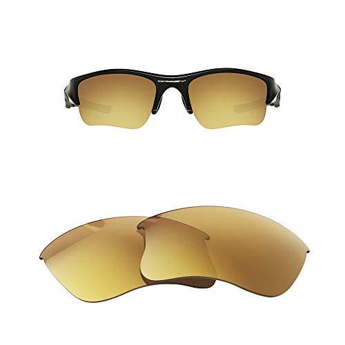 HiCycle2 FOOUS Ersatz-Brillengläser für Oakley Flak Jacket XLJ Polarisiert Sonnenbrille (Bronze) von HiCycle2