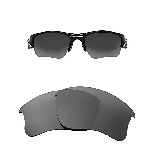 HiCycle2 FOOUS Ersatz-Brillengläser für Oakley Flak Jacket XLJ Polarisiert Sonnenbrille (Titanium) von HiCycle2