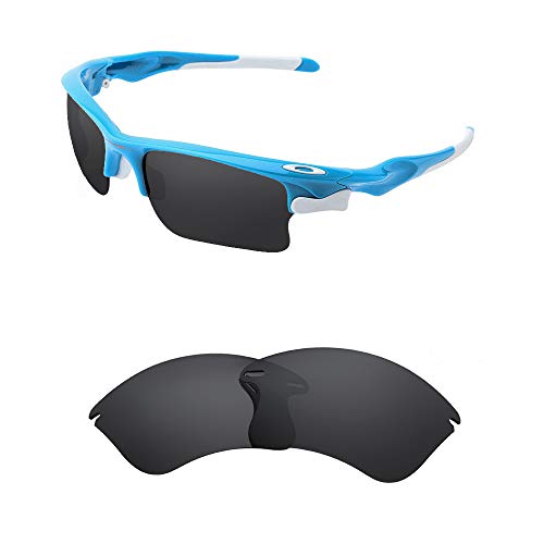 HiCycle2 Polarisierte Ersatzgläser für Oakley Fast Jacket XL OO9156 Sonnenbrille (Schwarz) von HiCycle2
