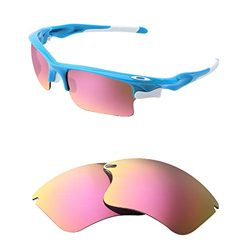 HiCycle2 Polarisierte Ersatzgläser für Oakley Fast Jacket XL Sonnenbrille (rose) von HiCycle2