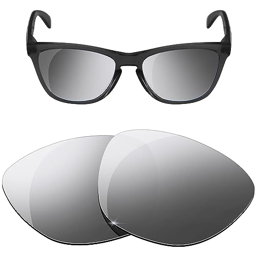 HiCycle2 Polarisierte Ersatzgläser für Oakley Frogskin – mehrere Optionen (silber) von HiCycle2