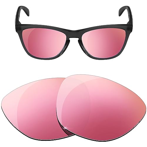 HiCycle2 Polarisierte Ersatzgläser für Oakley Frogskin – mehrere Optionen (Rosa) von HiCycle2