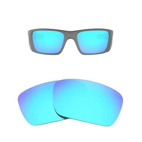 HiCycle2 Polarisierte Ersatzgläser für Oakley Fuel Cell, eisblau, nothing von HiCycle2