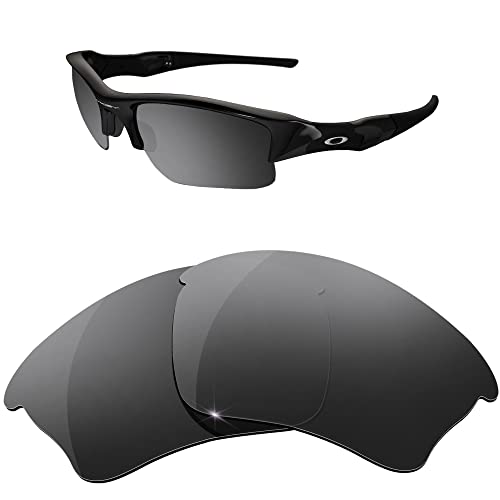 HiCycle2 Polarisierte Ersatzgläser für Oakley Half Jacket XLJ Sonnenbrille, mehrere Optionen (Farbe titan) von HiCycle2