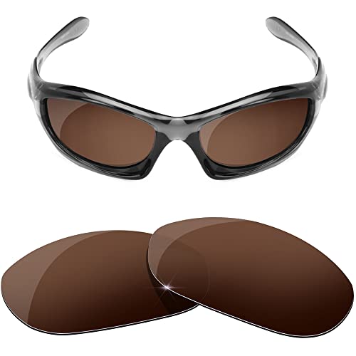 HiCycle2 Polarisierte Ersatzgläser für Oakley Monster Dog Sonnenbrille, braun von HiCycle2