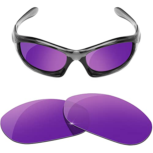 HiCycle2 Polarisierte Ersatzgläser für Oakley Monster Dog Sonnenbrille, violett von HiCycle2