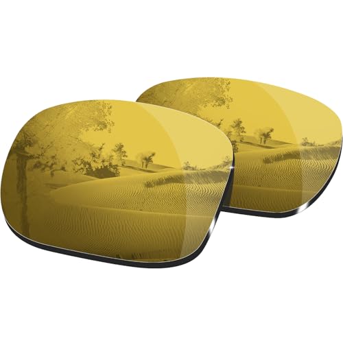 HiCycle2 Polarisierte Ersatzgläser verdickt für Oakley Holbrook Sonnenbrillen – mehrere Optionen, bronze, nothing von HiCycle2