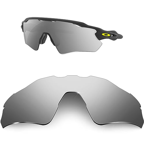 HiCycle2 Polarized Replacement Lenses fit for Oakley Radar EV Path Sunglasses (Silver)… (silbrig) von HiCycle2