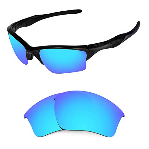 HiCycle2 Sonnenbrillengläser Polarisierte Ersatzgläser für Oakley Half Jacket 2.0 XL OO9154 Sonnenbrille (ice blue) von HiCycle2