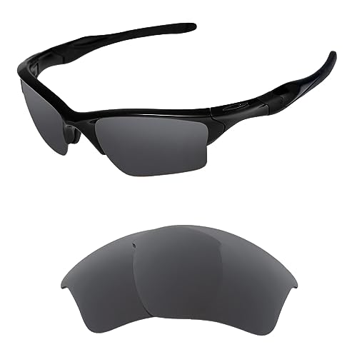 HiCycle2 Sonnenbrillengläser Polarisierte Ersatzgläser für Oakley Half Jacket 2.0 XL OO9154 Sonnenbrille (Titanium) von HiCycle2