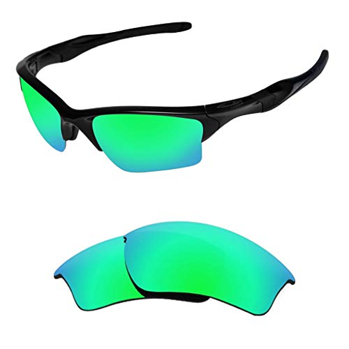 HiCycle2 Sonnenbrillengläser Polarisierte Ersatzgläser für Oakley Half Jacket 2.0 XL OO9154 Sonnenbrille (green) von HiCycle2