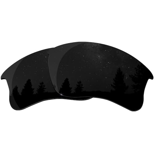 HiCycle2 Spiegelpolarisierte Ersatzgläser für Oakley Flak Jacket XLJ Sonnenbrille (schwarz) von HiCycle2