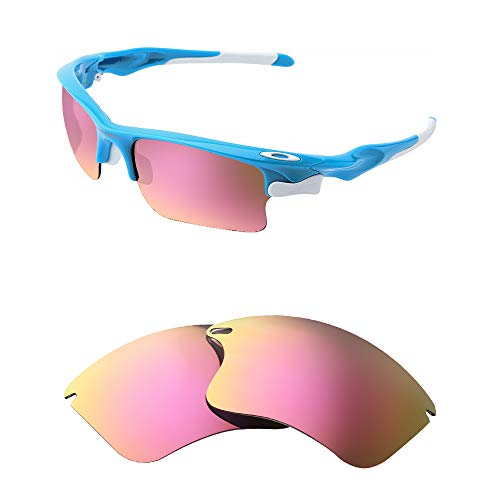 Oak&ban Polarisierte gl盲ser f眉r Oakley Fast Jacket XL Sonnenbrille, Apfelrosa - Polarize, One size von HiCycle2