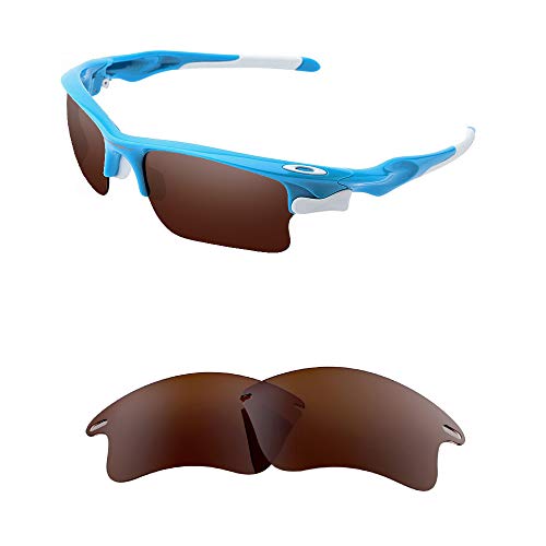 Oak&ban Polarisierte gl盲ser f眉r Oakley Fast Jacket XL Sonnenbrille Gr. One size, Braun-polarisiert von HiCycle2