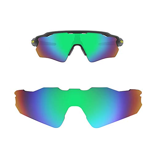 HiCycle2 FOOUS Spiegel Polarisiert Ersatz-Brillengläser für Oakley Radar EV Path Sonnenbrille (grün) von HiCycle2