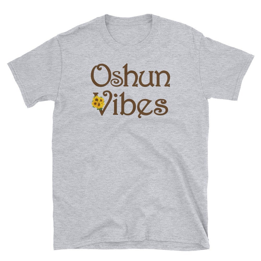 Oschun Yoruba Orisha Ifa Ochun Vibes Göttin Religion Oxum Unisex T-Shirt von HiDearPrint