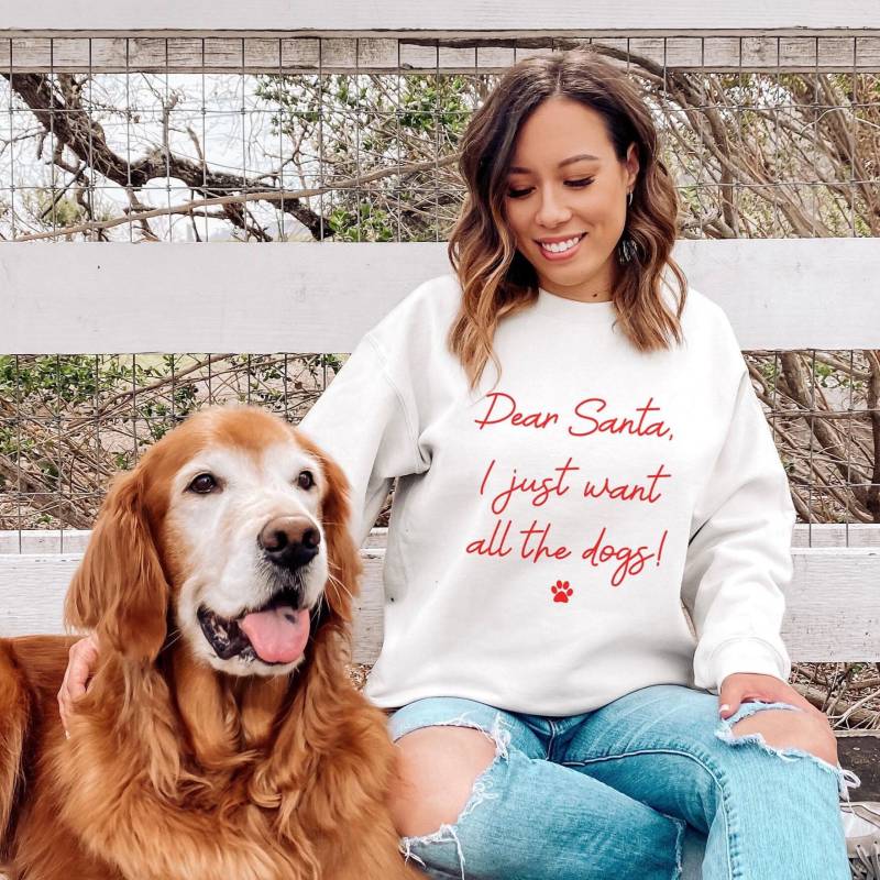 Lustiger Hundeweihnachtspullover Für Hundebesitzer | Damen Herren Unisex Weihnachten Hunde Sweatshirt Pullover Hundemama Mama Lustiges Urlaubs von HiDoggiShop