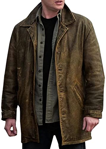 HiFacon Dean Herren Lederjacke, Used-Look, Braun, Braun – Leder im Used-Look, Medium HiFacon Dean Herren Lederjacke, Used-Look, Braun, Braun – Leder im Used-Look, Medium von HiFacon
