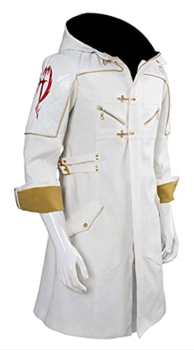 EU Fashions Devil May Cry 5 Nero Trenchcoat, Nero weißer Baumwollmantel, Small von HiFaved