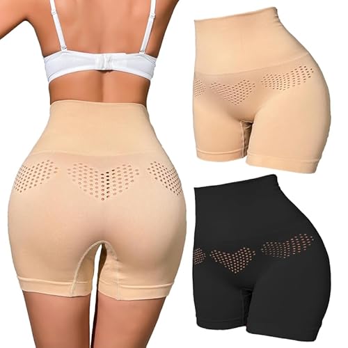 Hialegion Shapewear Damen Miederpants Bauchweg Unterhose Readlerslip Frauen 2 PCS XL von Hialegion