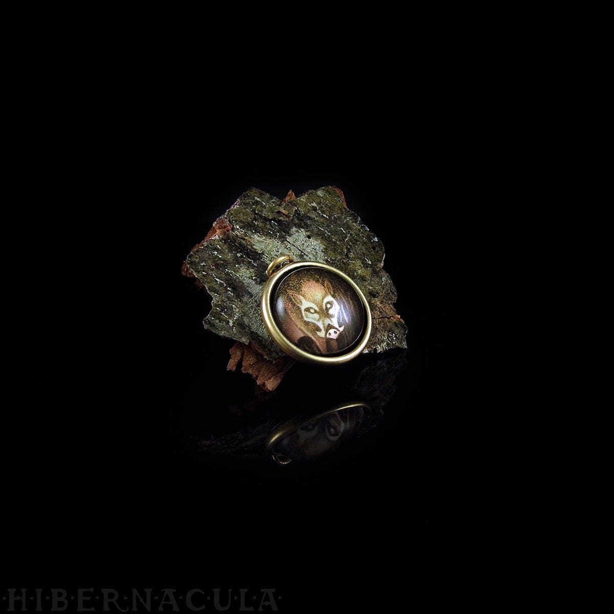 Boar Spirit Messing Tier Totem Anhänger Boar Spirit Messing Tier Totem Anhänger von Hibernacula