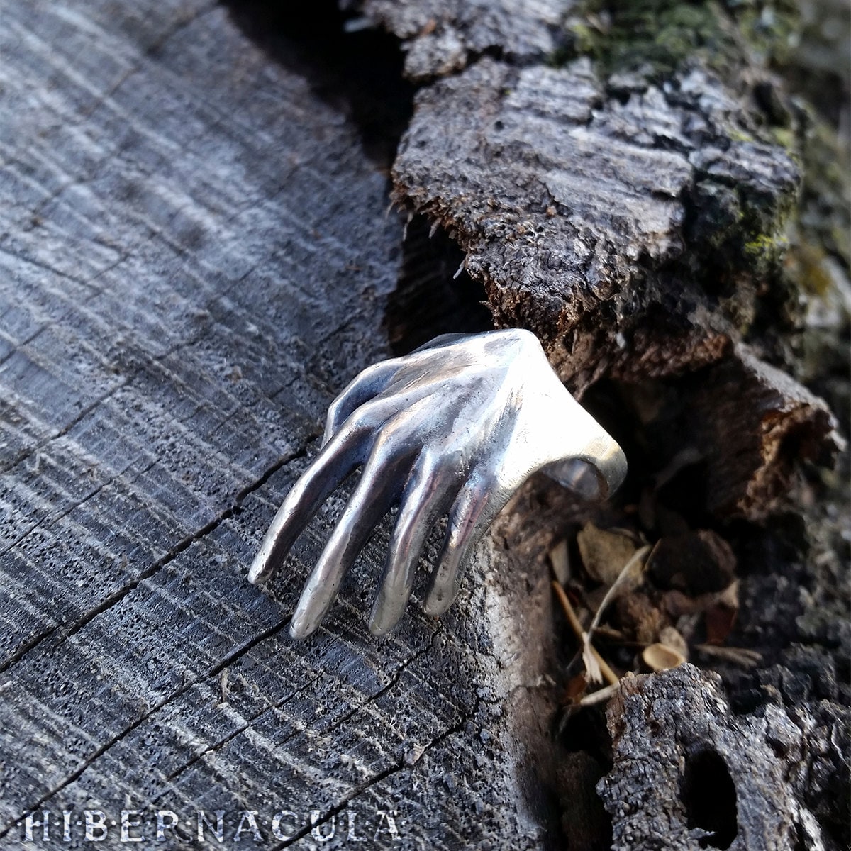 Manifestation - Hand Ring in Bronze Oder Silber Manifestation - Hand Ring in Bronze Oder Silber von Hibernacula