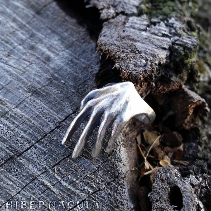 Manifestation - Hand Ring in Bronze Oder Silber Manifestation - Hand Ring in Bronze Oder Silber von Hibernacula