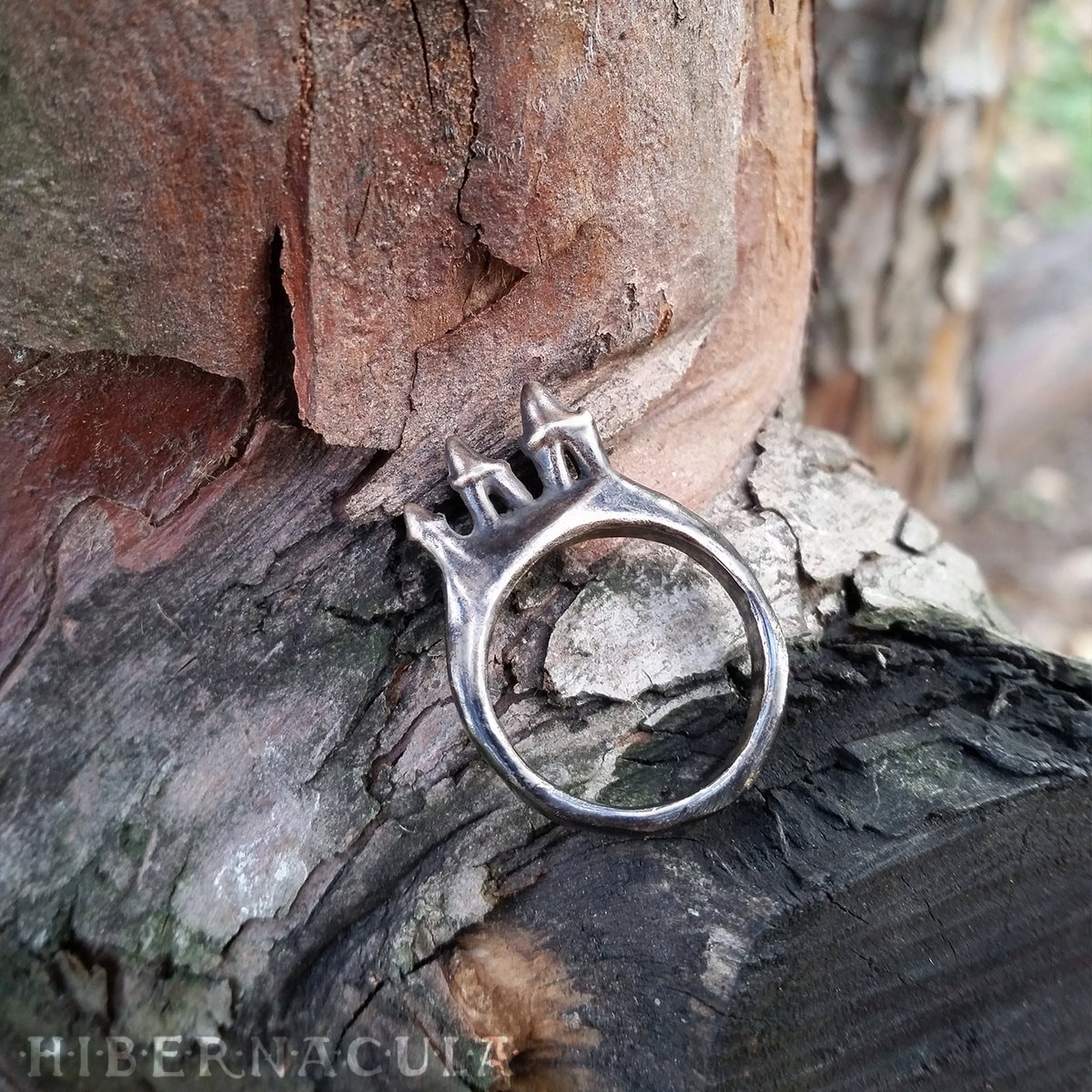 Scavenger Zahn Ring in Bronze Oder Silber von Hibernacula