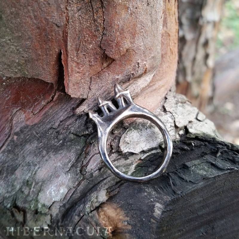 Scavenger Zahn Ring in Bronze Oder Silber von Hibernacula