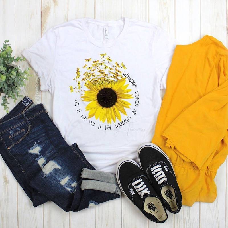 Flüstern Worte Der Weisheit T-Shirt - Beatles T-Shirt Texte Hippie Flüstern Worte Der Weisheit T-Shirt - Beatles T-Shirt Texte Hippie von HibiscusOakDesigns
