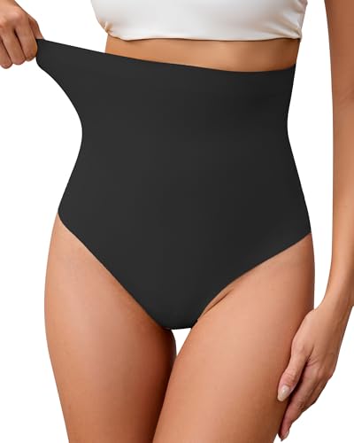 Hibluco Damen Shapewear Taille Unterwäsche Bauchkontrolle Bauchweg Unterhose von Hibluco