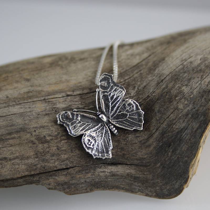 Leichtigkeit, Schmetterlingsanhänger, Silberanhänger, Sterlingsilber 925 Leichtigkeit, Schmetterlingsanhänger, Silberanhänger, Sterlingsilber 925 von Hich