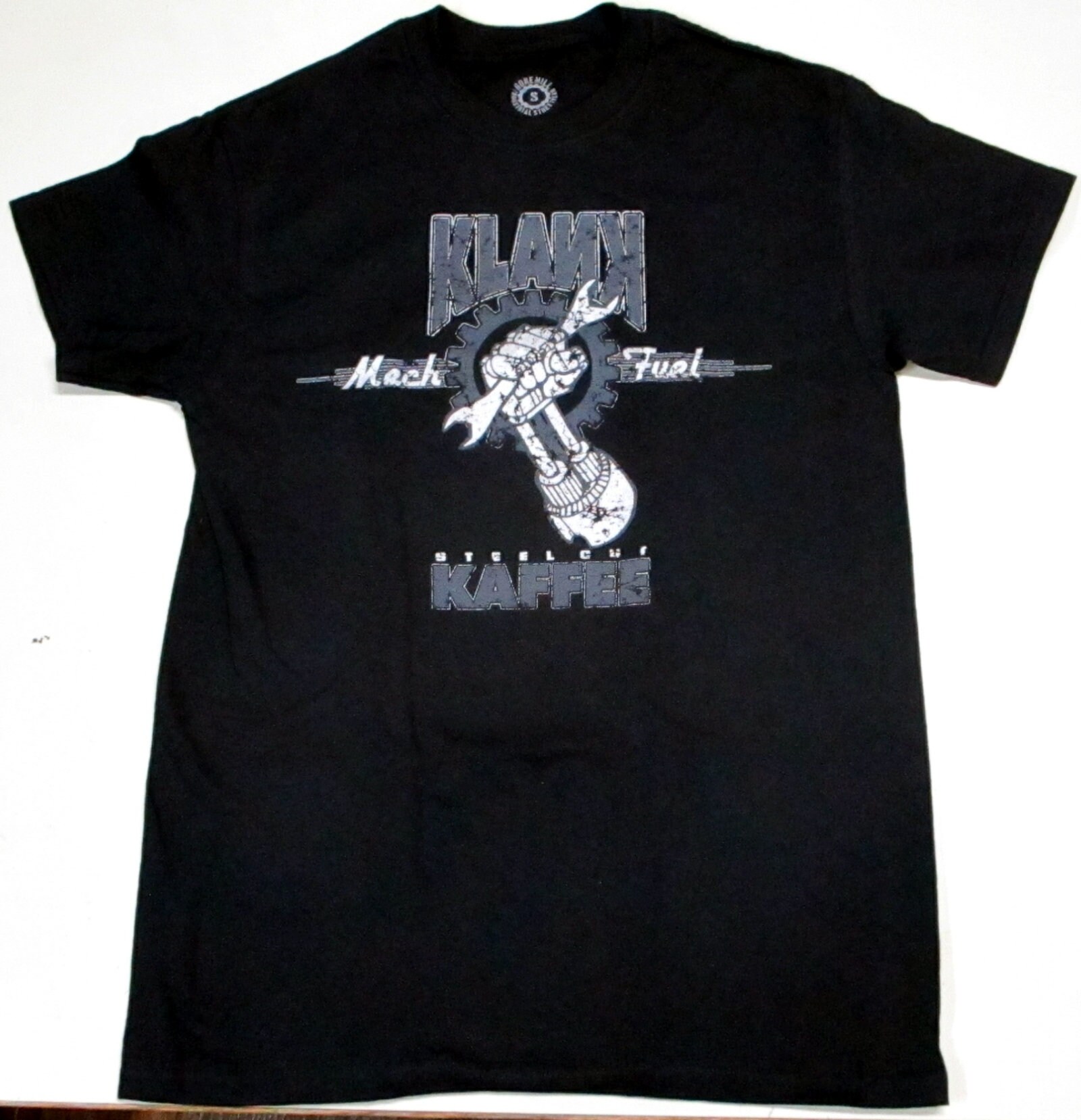 Klank Kaffee Mech Petroleum Auf Schwarzem 100% Baumwolle T-Shirt von HiddenEmperorX