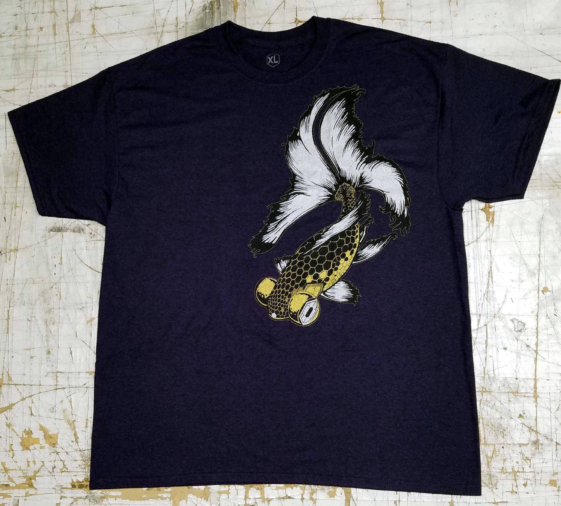 Pxlfsh Teleskop Gold Und Silber Auf Blackberry T-Shirt von HiddenEmperorX