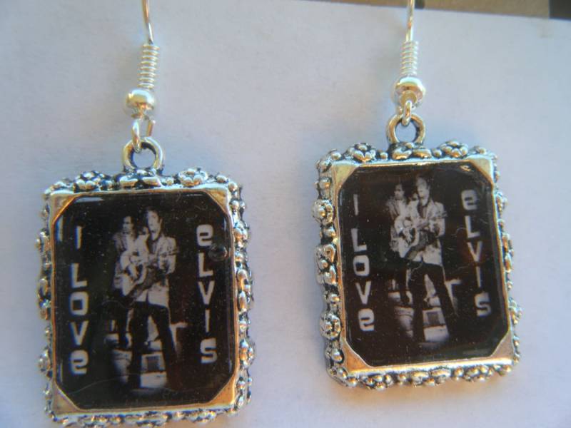 Elvis Ohrringe Elvis Ohrringe von HiddenValleyJewelry